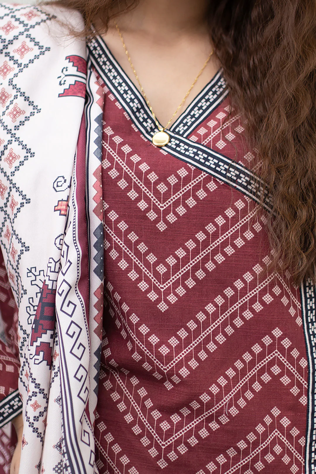 Kurta Dupatta - 1455 - Image 4