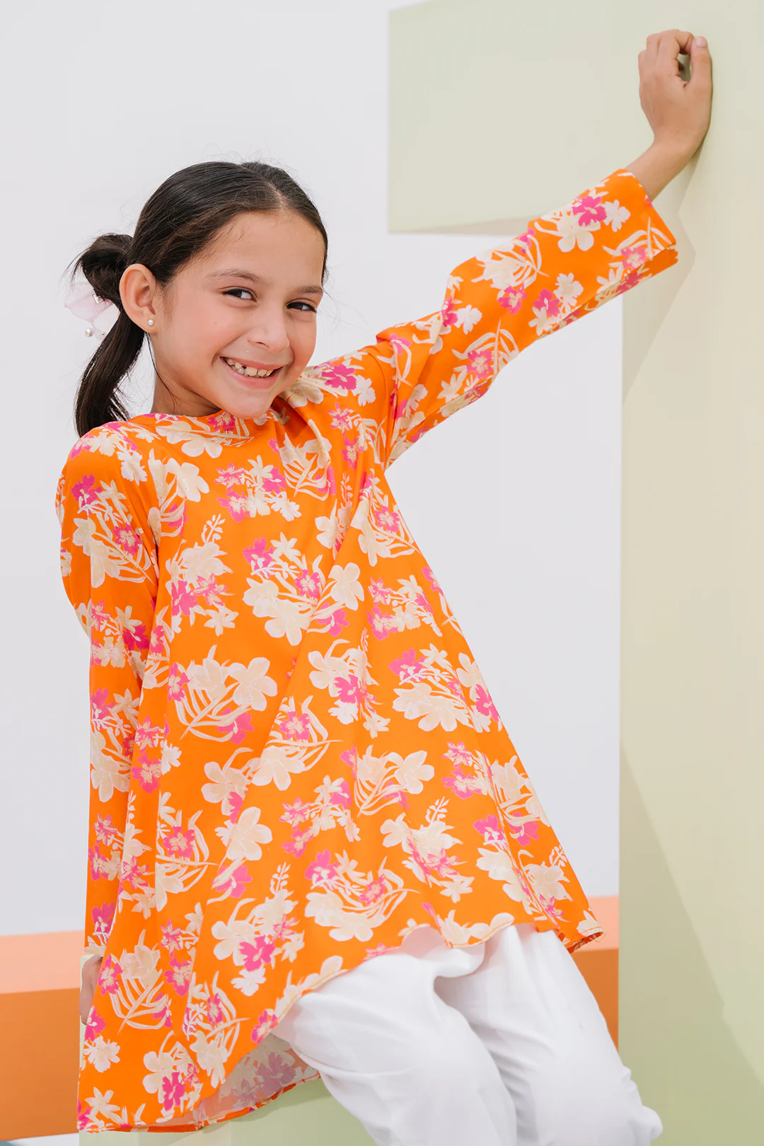 Embroidered Kurta - 1403 - Image 3