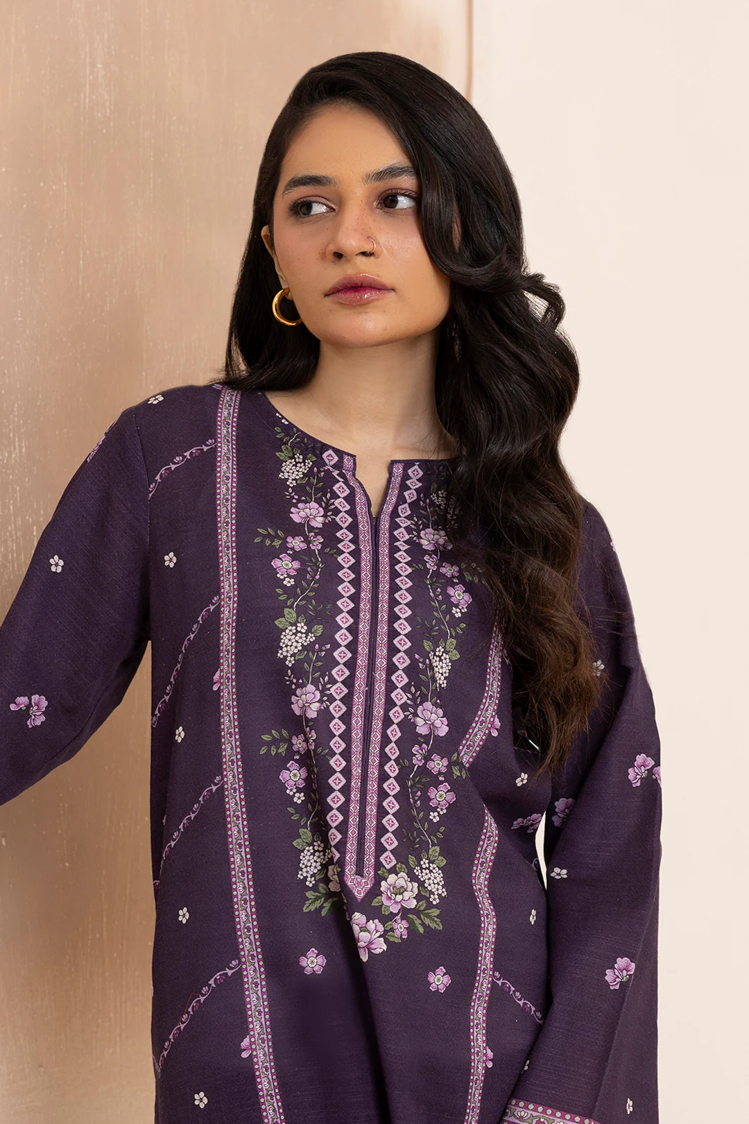 Kurta Shawl Trouser - 2872 - Image 2