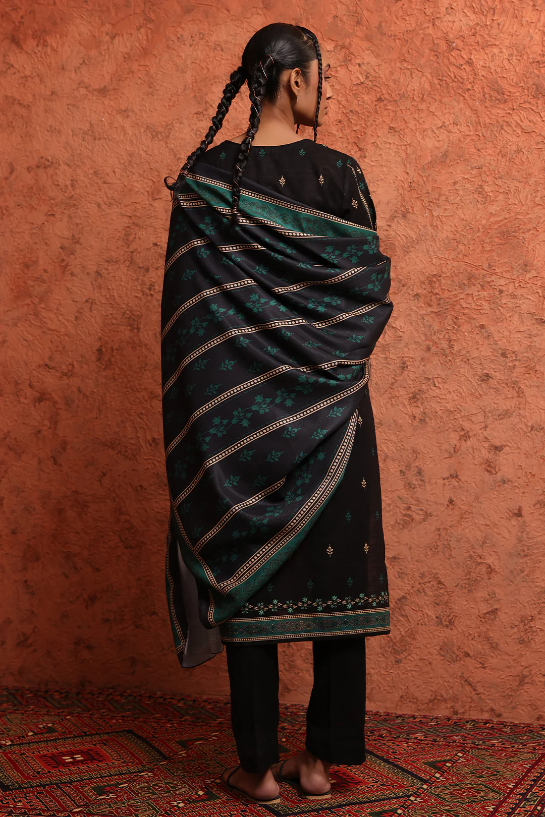 Kurta Shawl - 1445 - Image 5