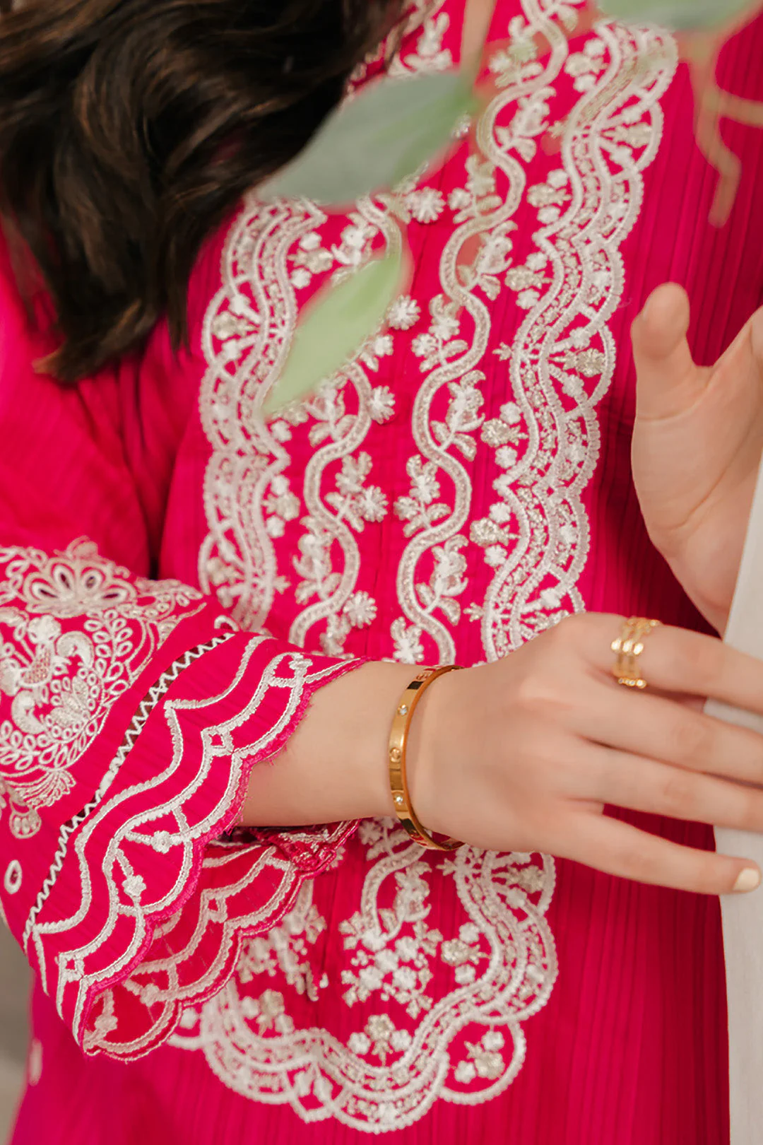 Embroidered Kurta Trouser - 0890 - Image 4