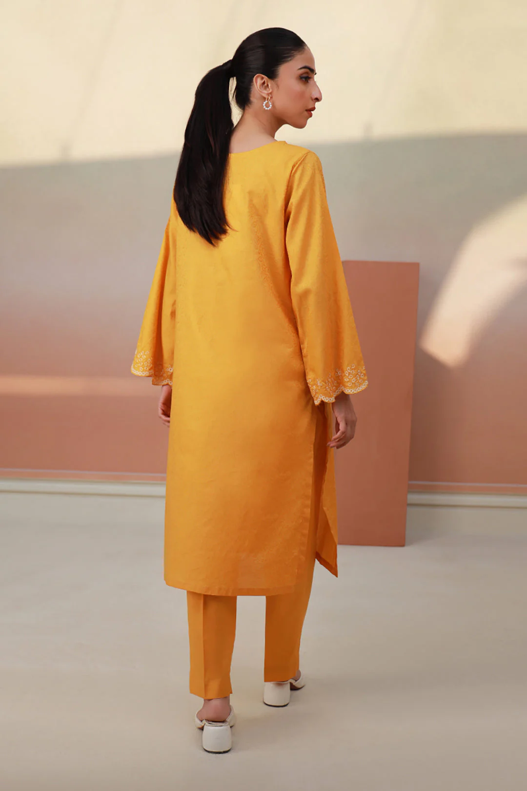 Embroidered Kurta Trouser - 1178 - Image 5