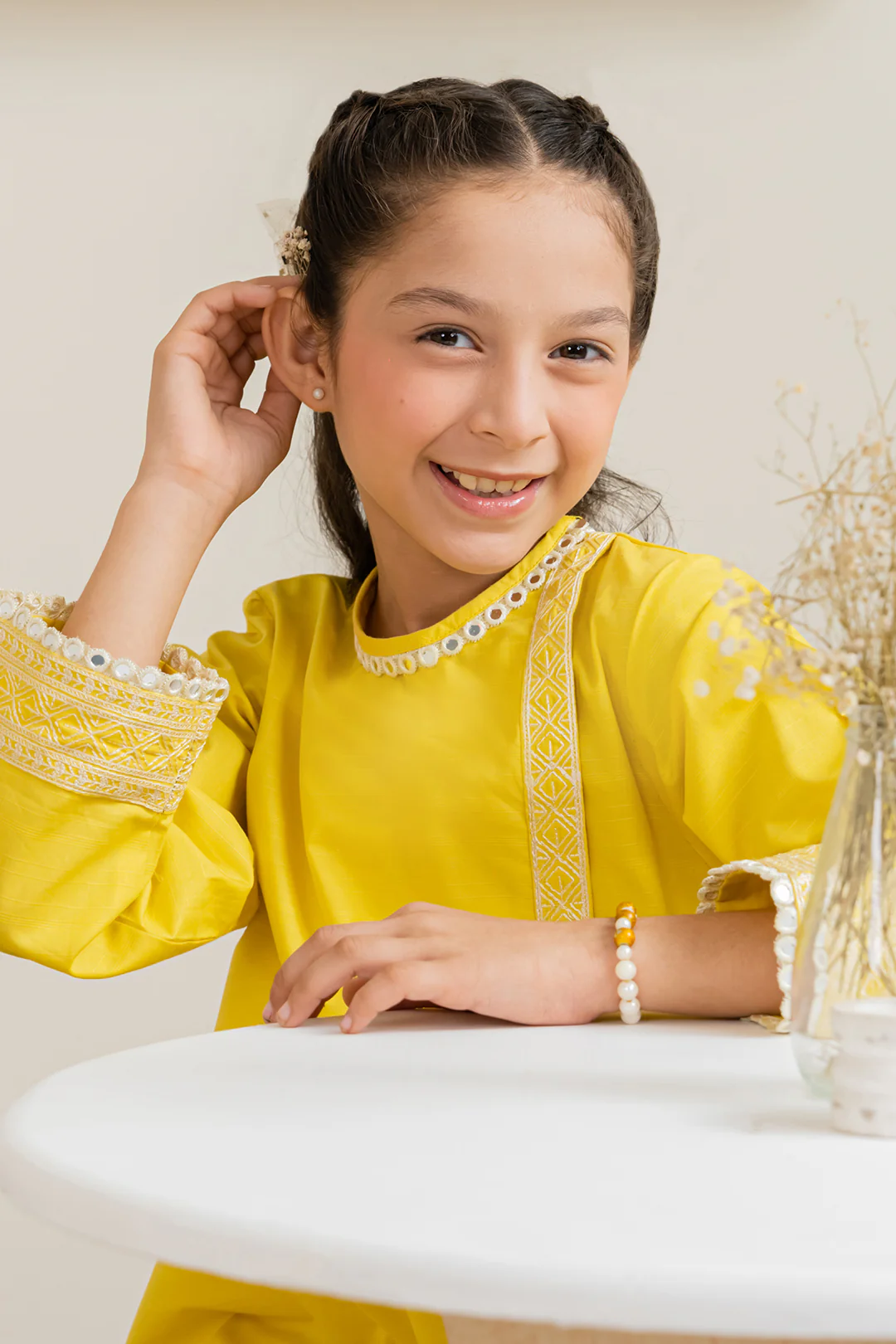 Embroidered Kurta Trouser - 2189 - Image 2