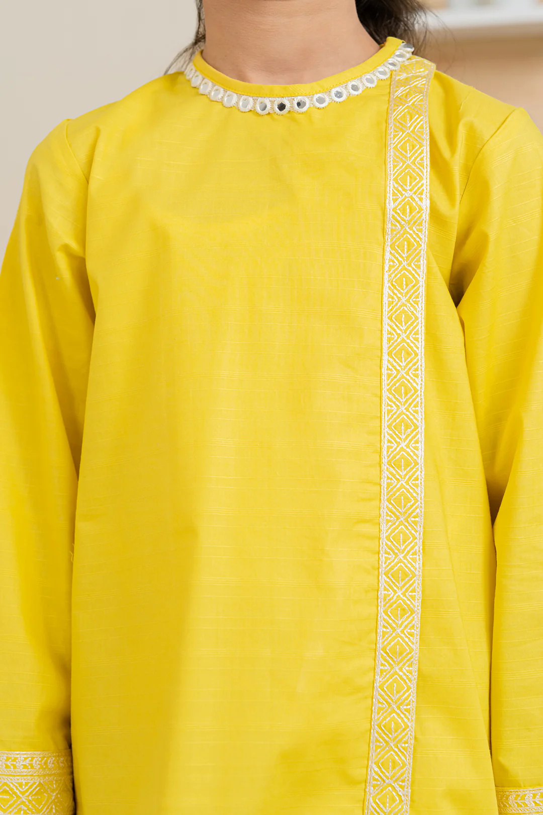Embroidered Kurta Trouser - 2189 - Image 7