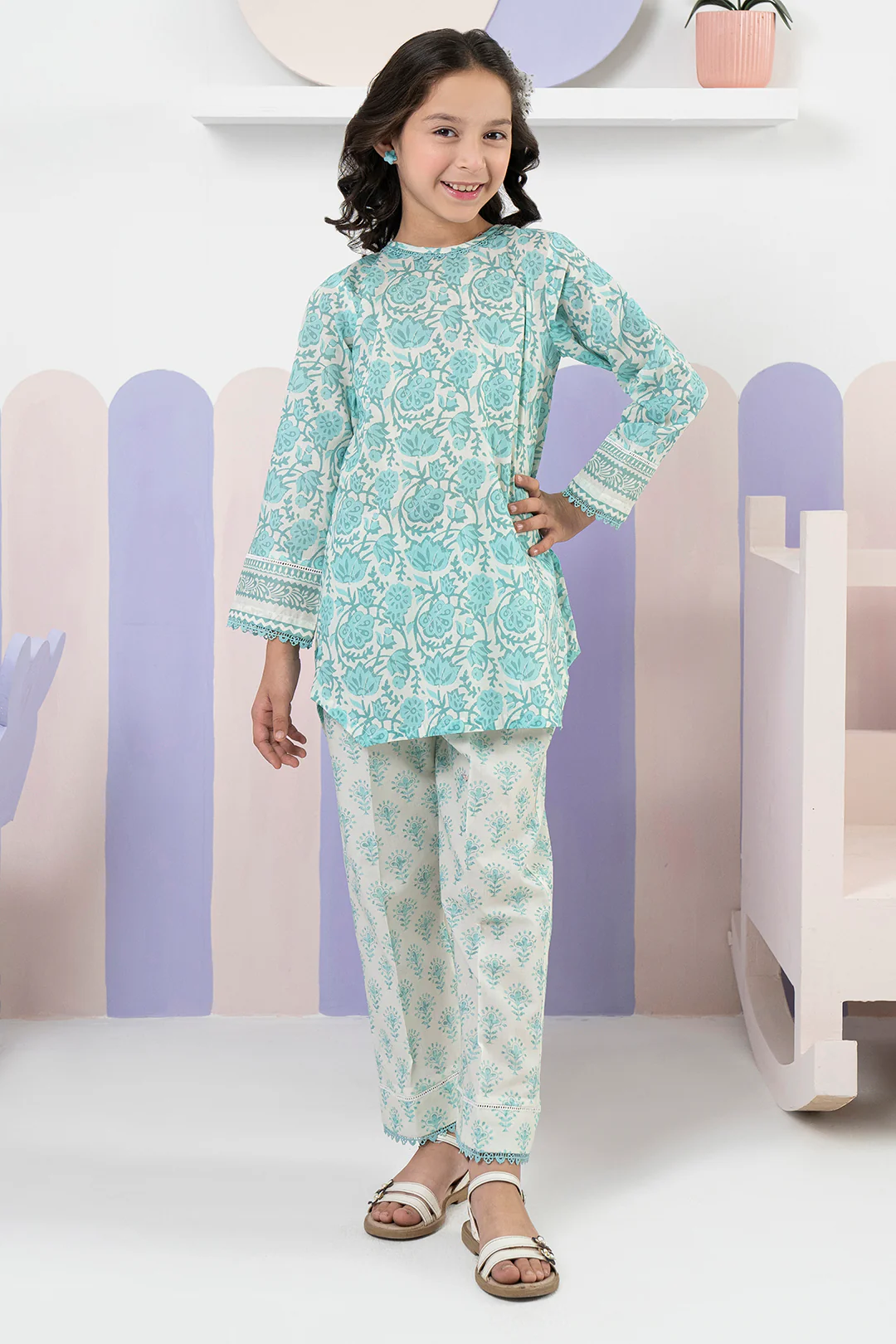 Kurta Trouser - 2215