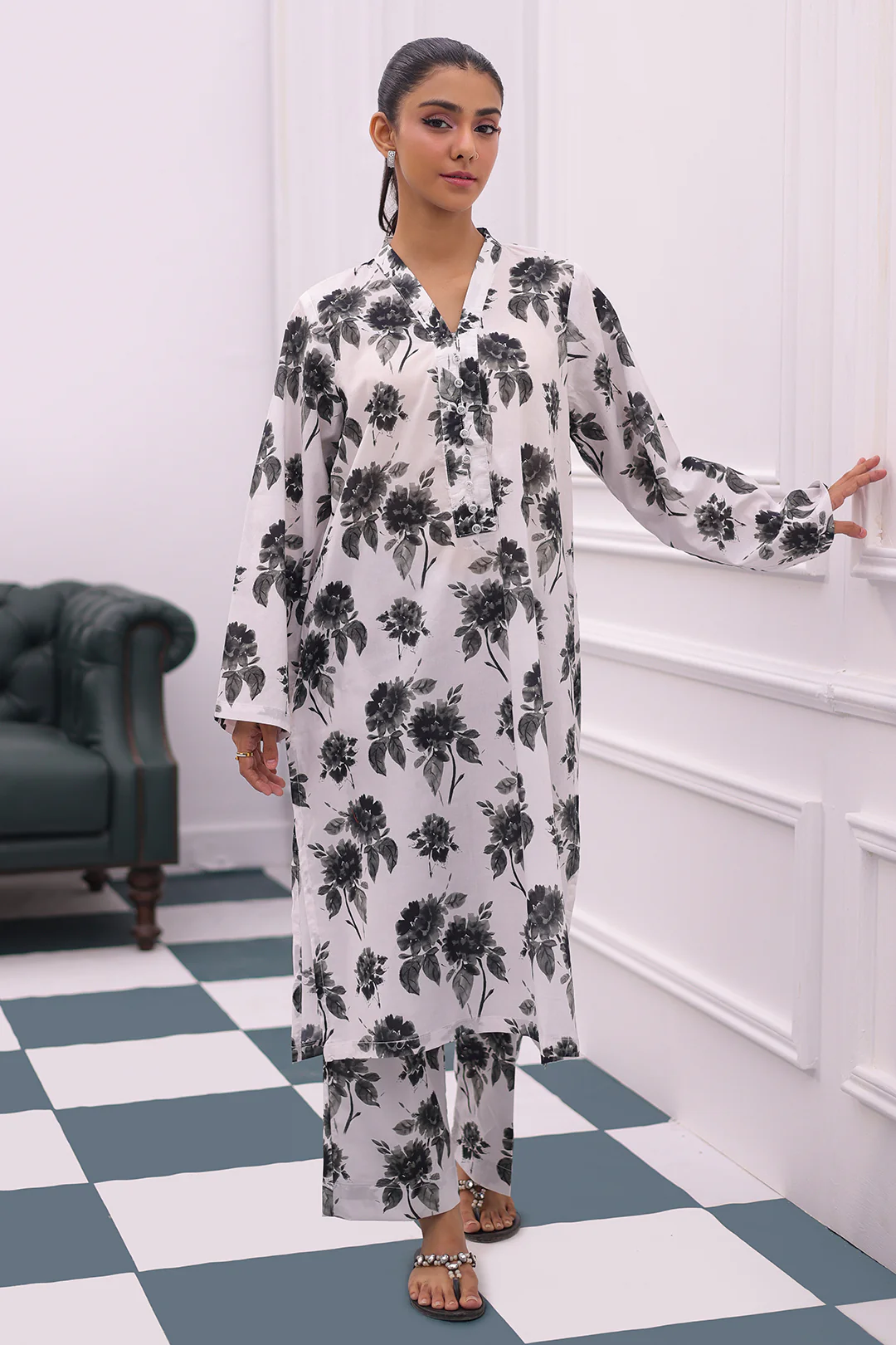 Kurta Trouser - 2873 - Image 2