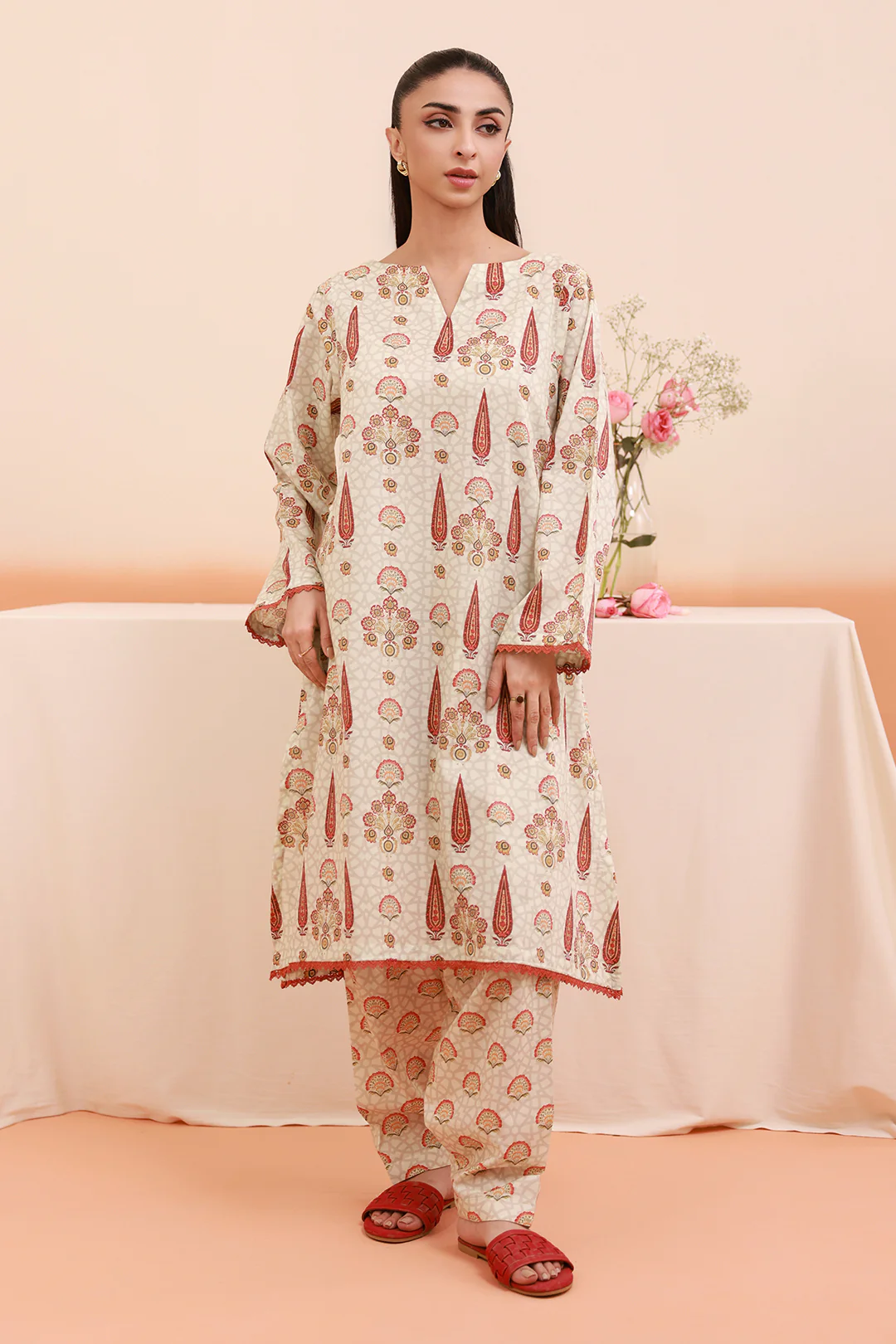 Kurta Trouser - 2878