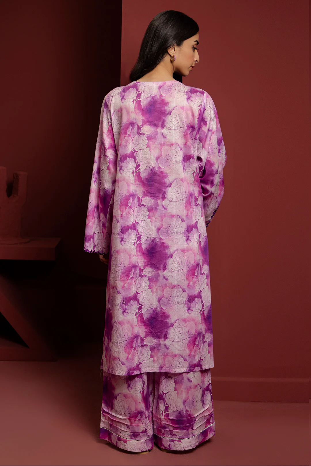 Embroidered Kurta Trouser - 2900 - Image 5