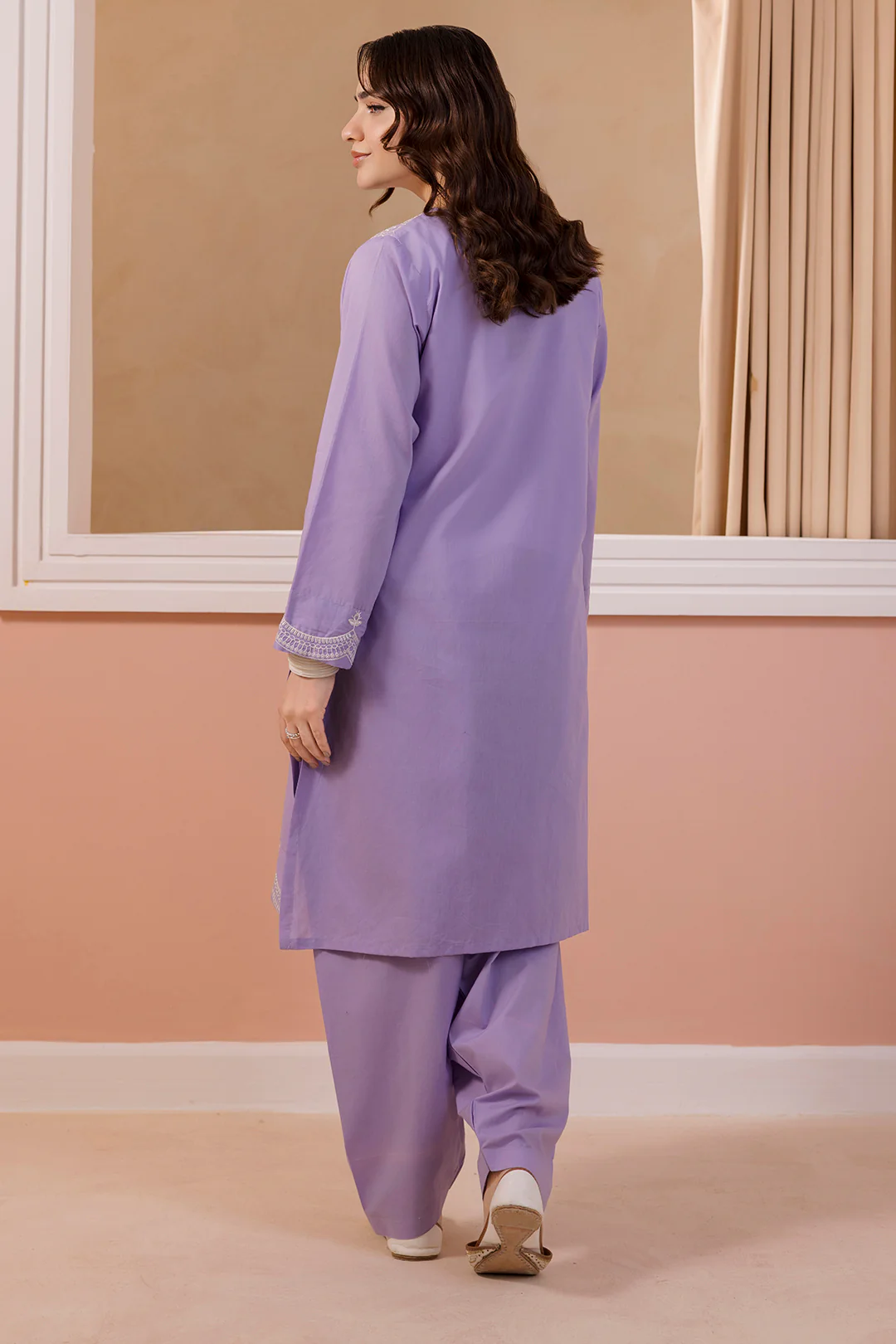 Embroidered Kurta Shalwar - 1938 - Image 5