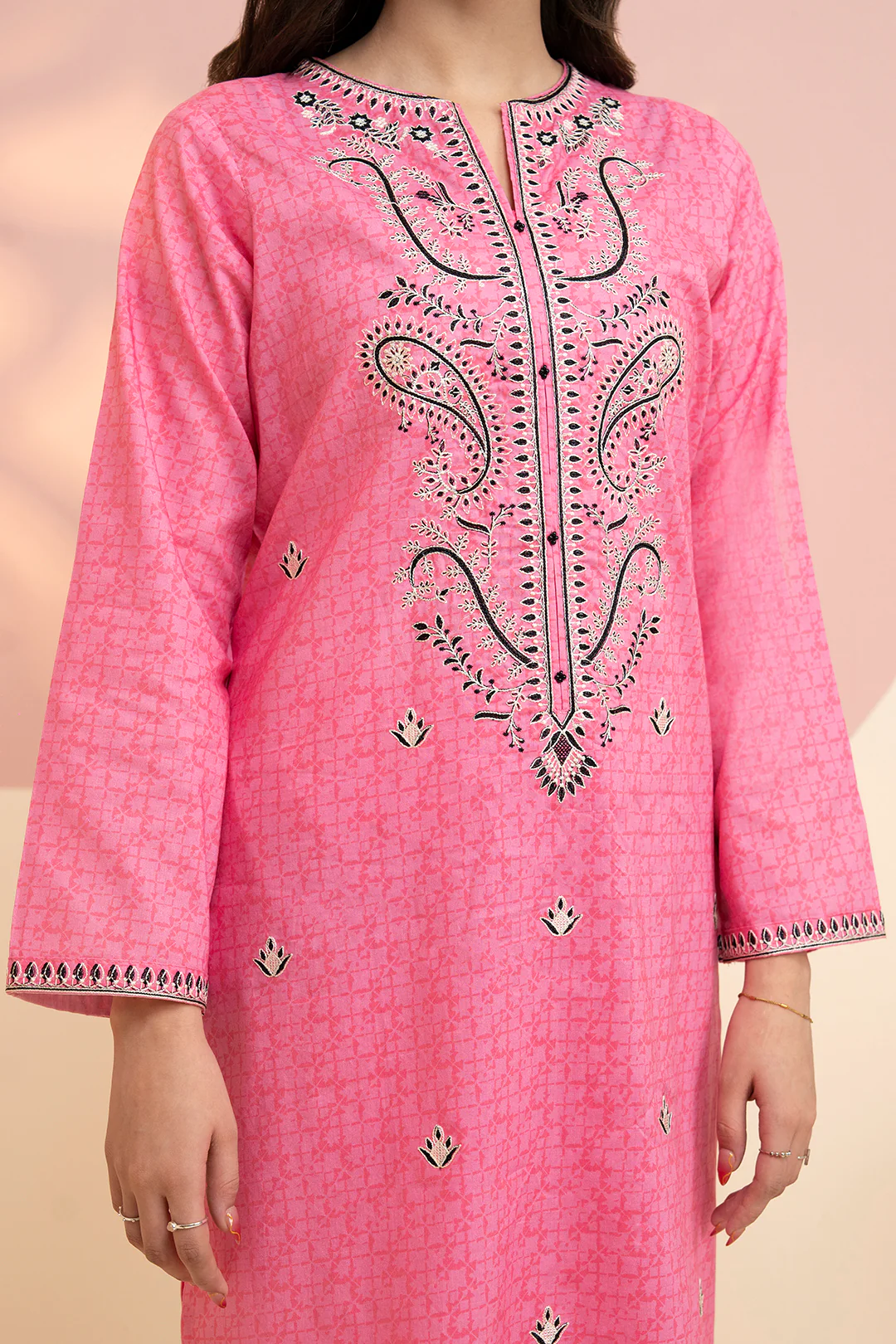 Embroidered Kurta Trouser - 1771 - Image 5