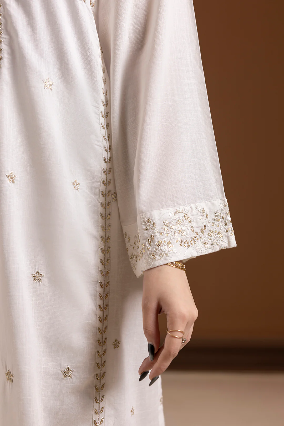 Embroidered Kurta Trouser - 2503 - Image 8