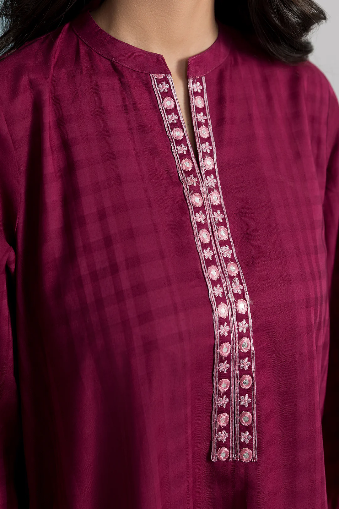 Embroidered Kurta Trouser - 2559 - Image 5