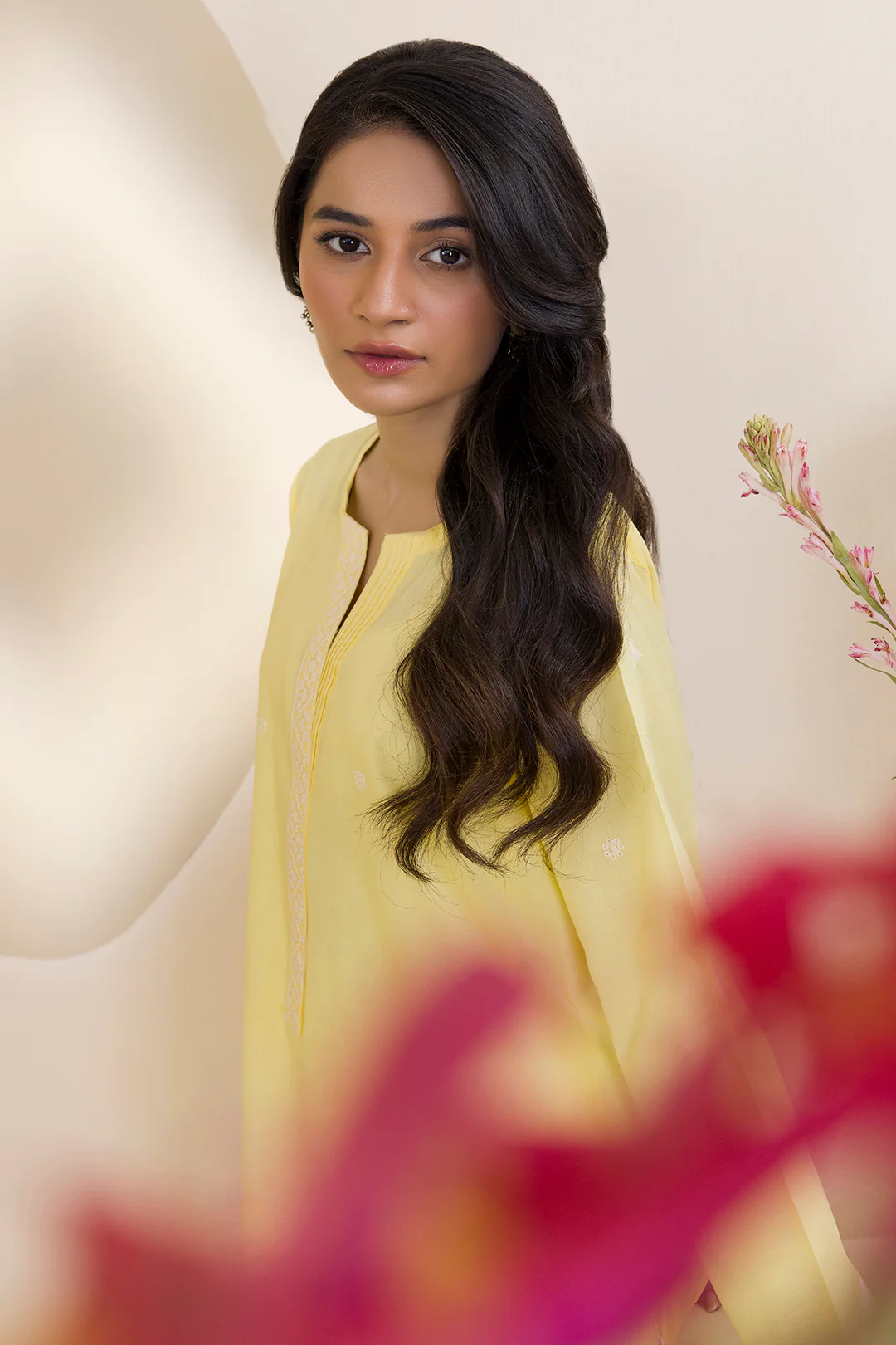 Embroidered Kurta Trouser - 2601 - Image 6