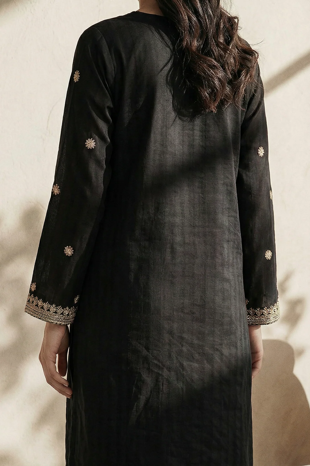 Embroidered Kurta Trouser - 2635 - Image 6