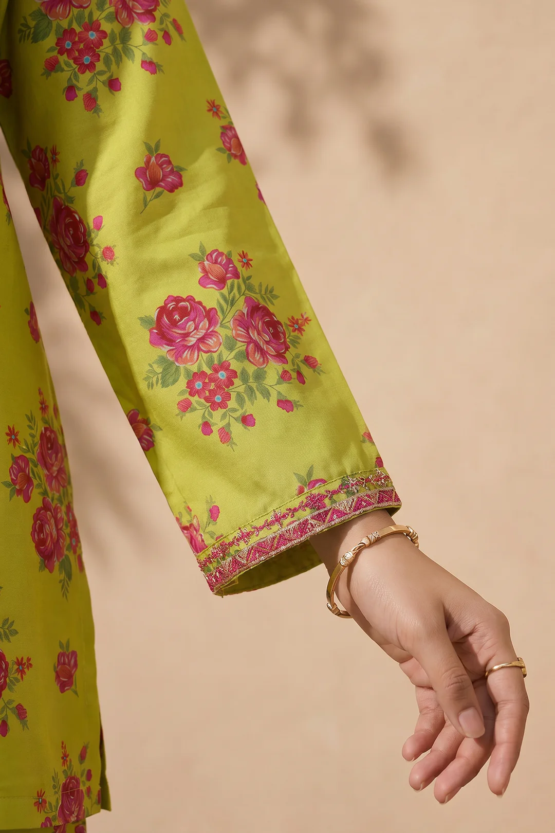Embroidered Kurta Trouser - 2386 - Image 5