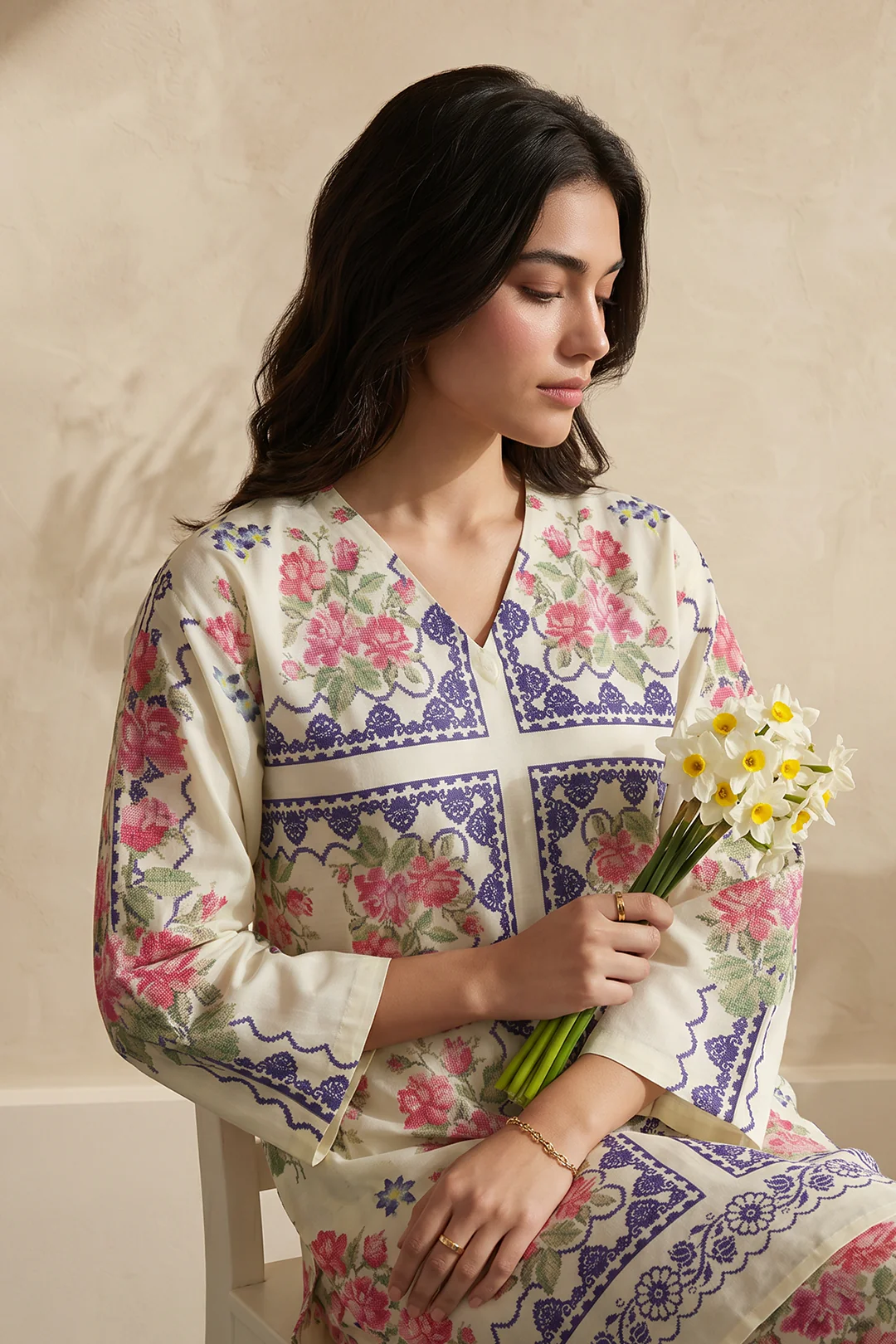 Kurta Trouser - 2607 - Image 2