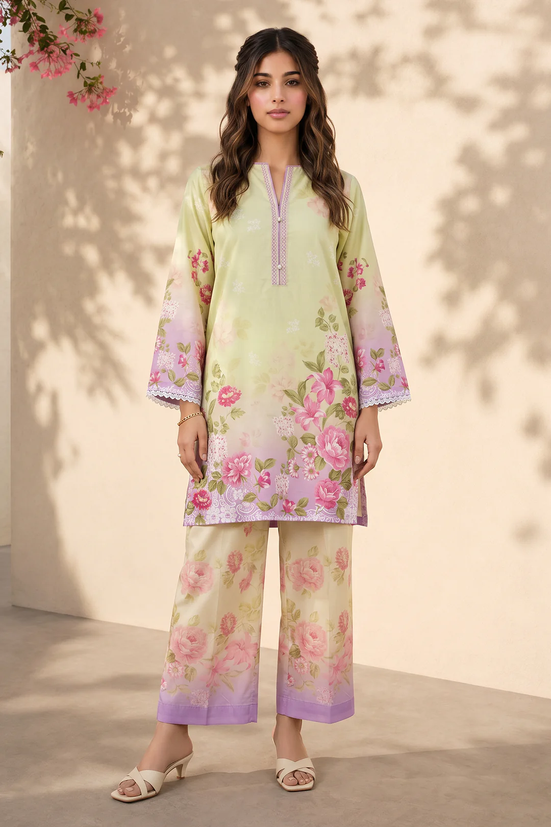 Kurta Trouser - 2833