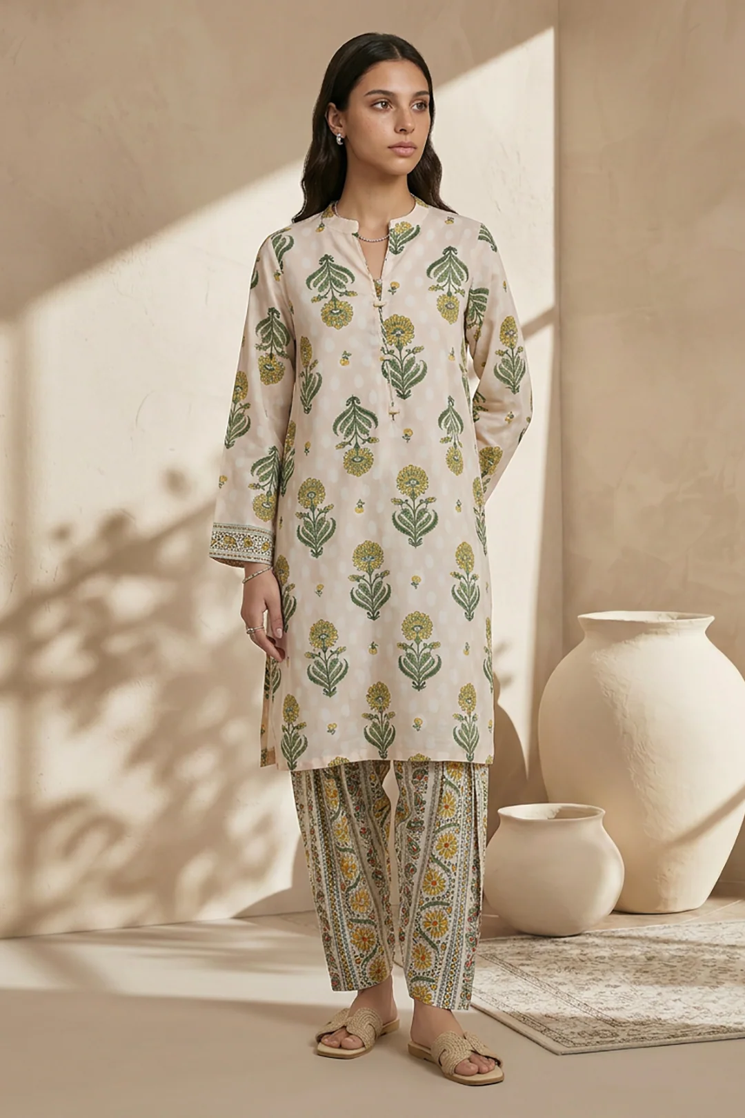 Kurta Trouser - 2841 - Image 2