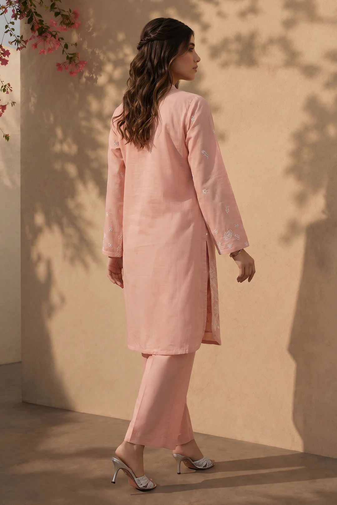 Embroidered Kurta Trouser - 3702 - Image 6