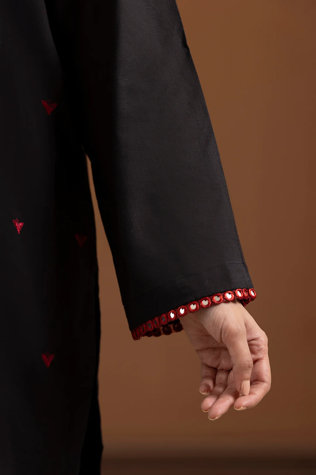 Embroidered Kurta Trouser - 3038 - Image 7