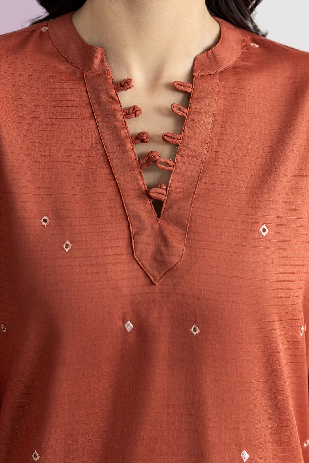 Embroidered Kurta Trouser - 2569 - Image 6