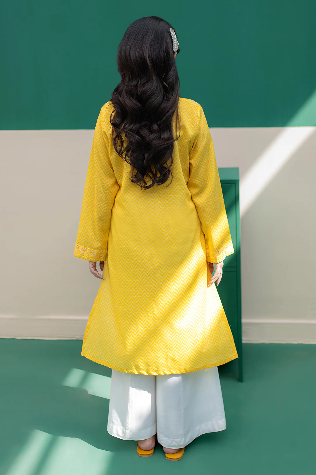 Embroidered Kurta - 2895 - Image 5