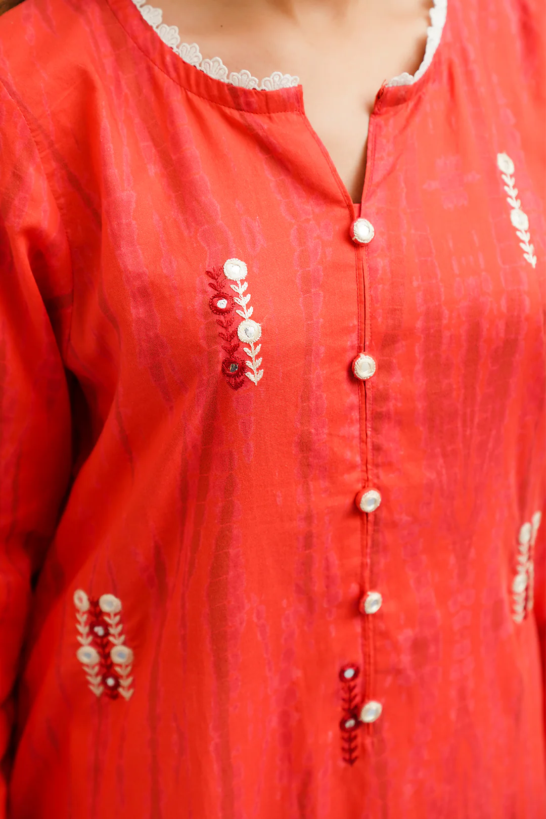 Embroidered Kurta - 1857 - Image 4