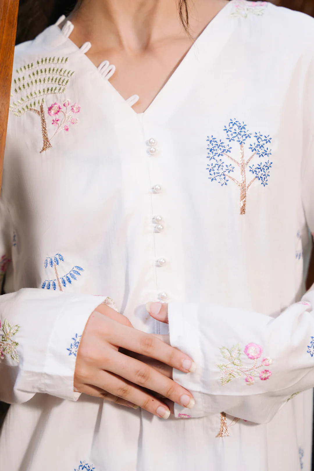 Embroidered Kurta - 2015 - Image 4