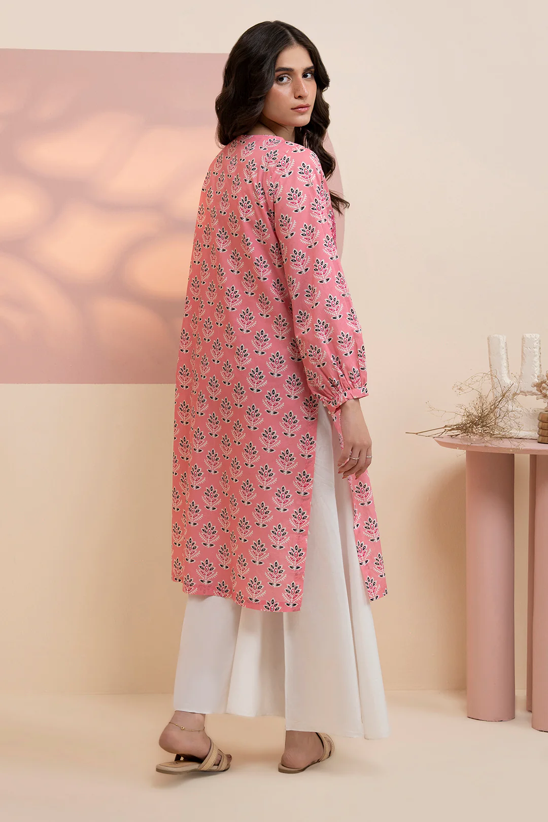 Embroidered Kurta - 1410 - Image 8