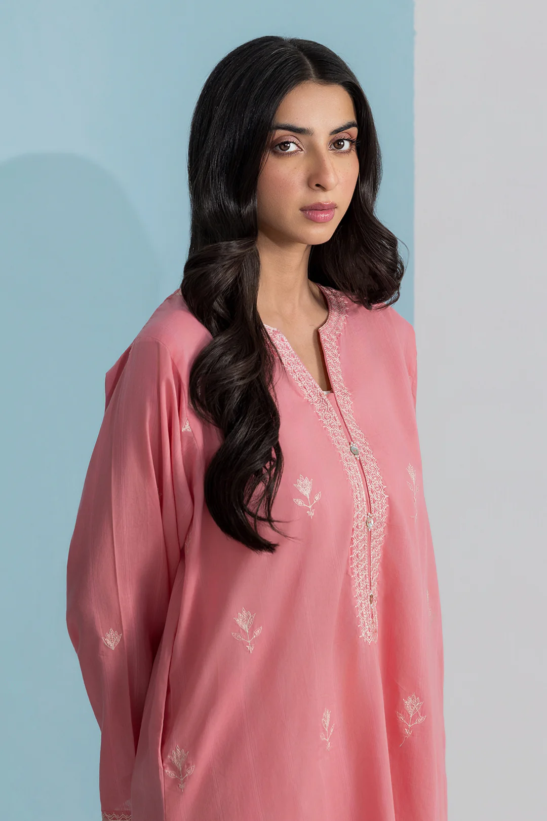 Embroidered Kurta - 1998 - Image 3