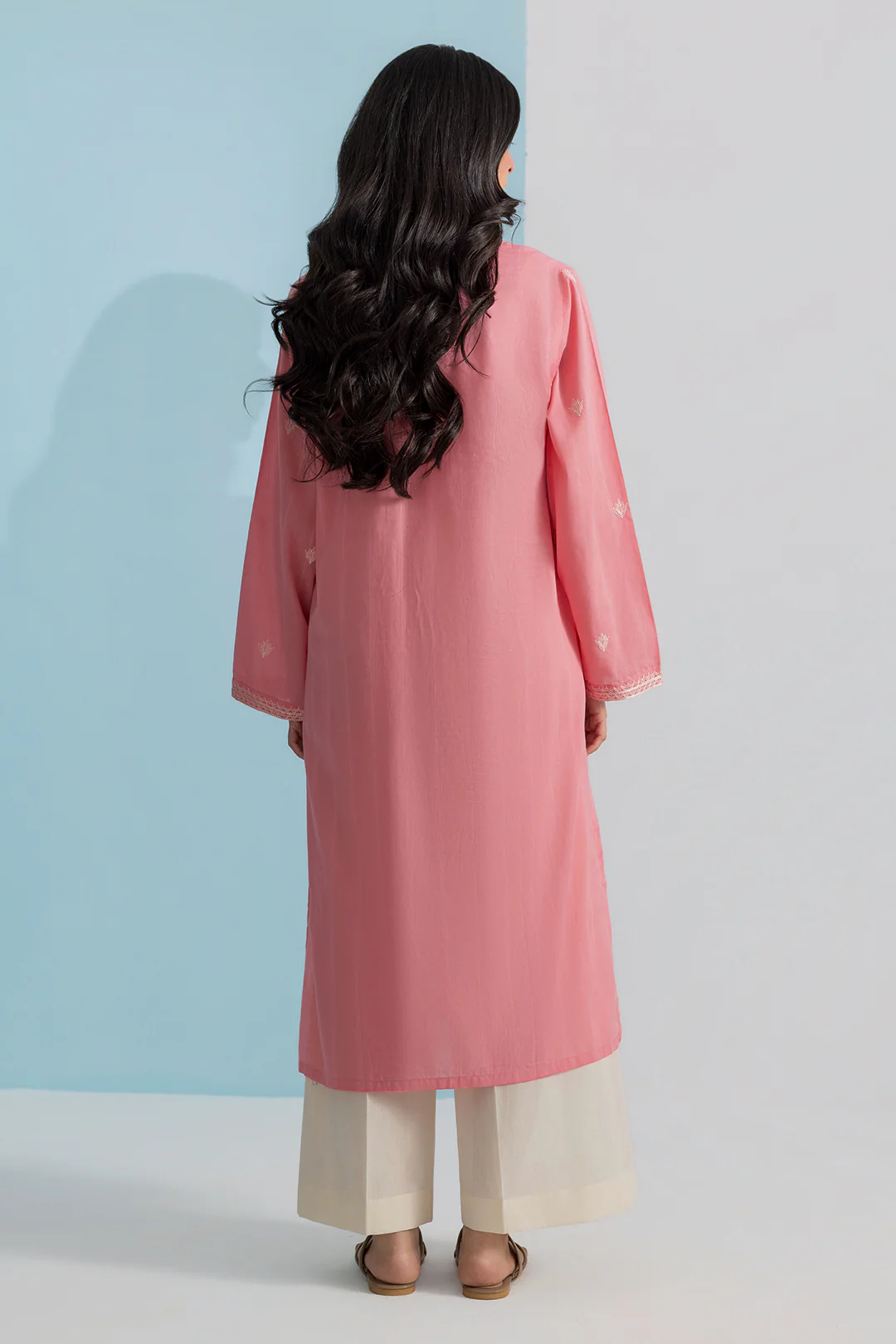 Embroidered Kurta - 1998 - Image 8