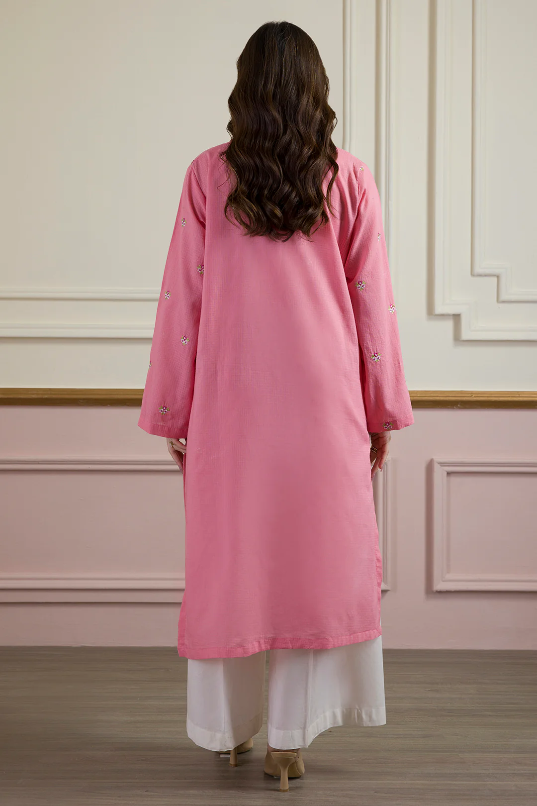 Embroidered Kurta - 2032 - Image 6