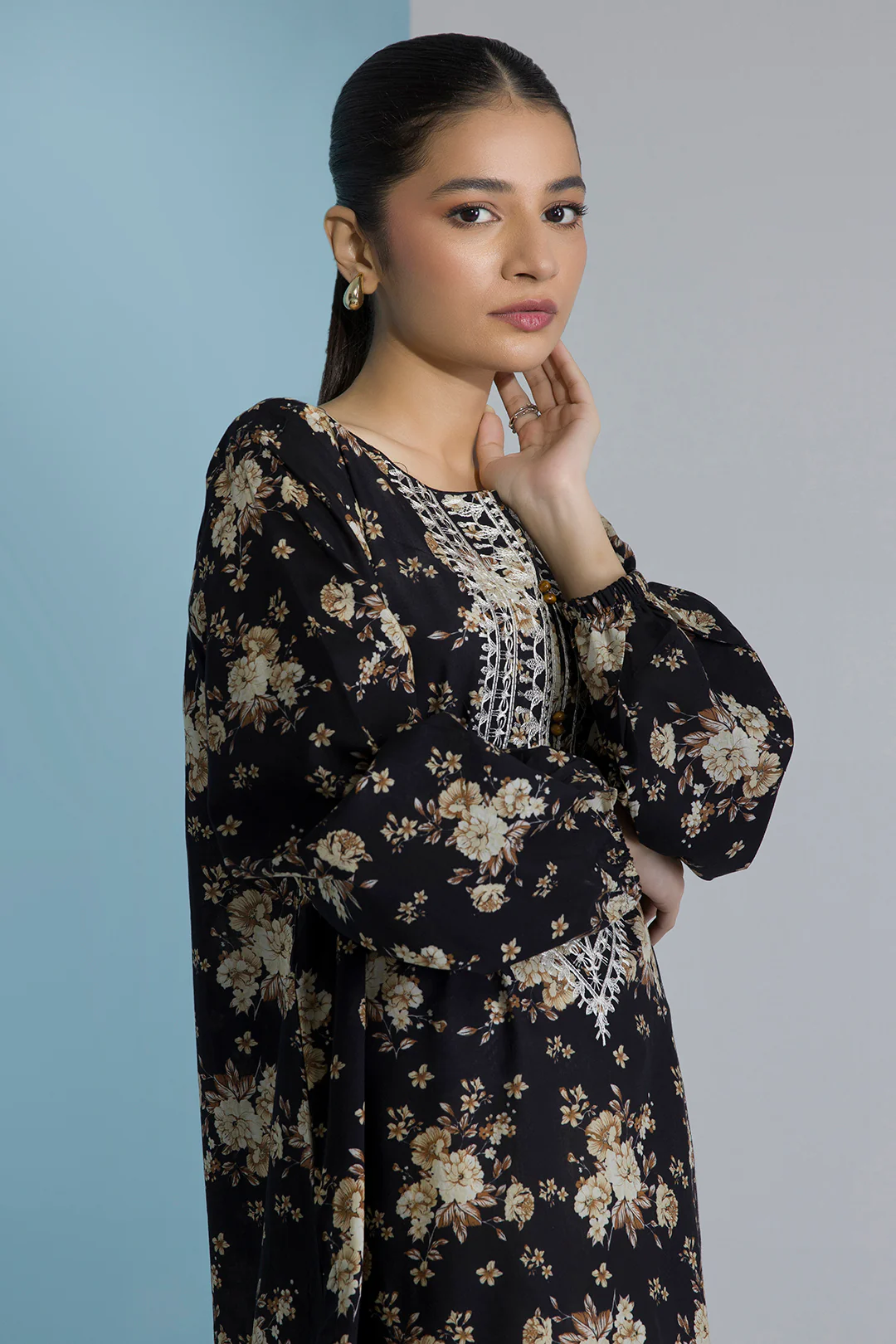 Embroidered Kurta - 2152 - Image 3