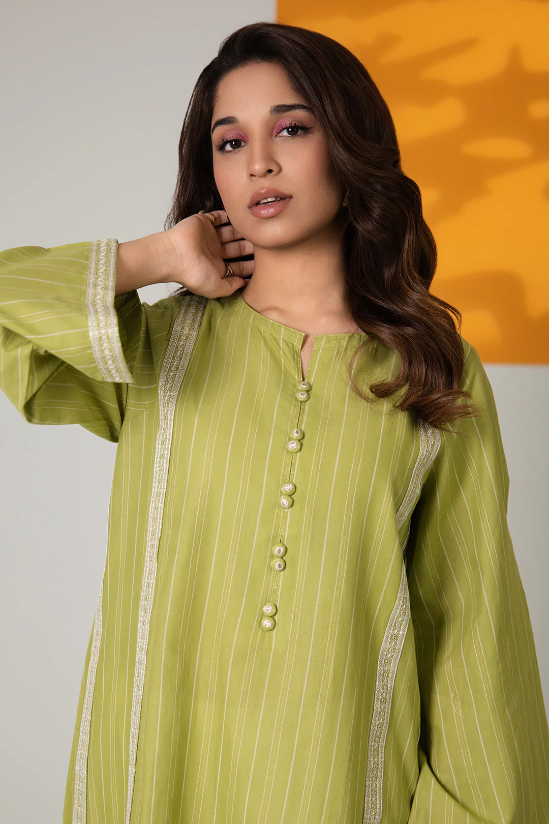 Embroidered Kurta - 2508