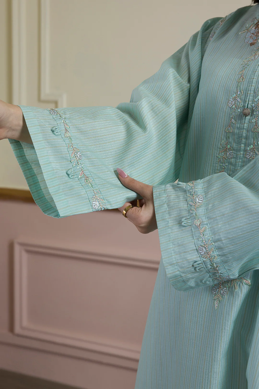 Embroidered Kurta - 2617 - Image 5