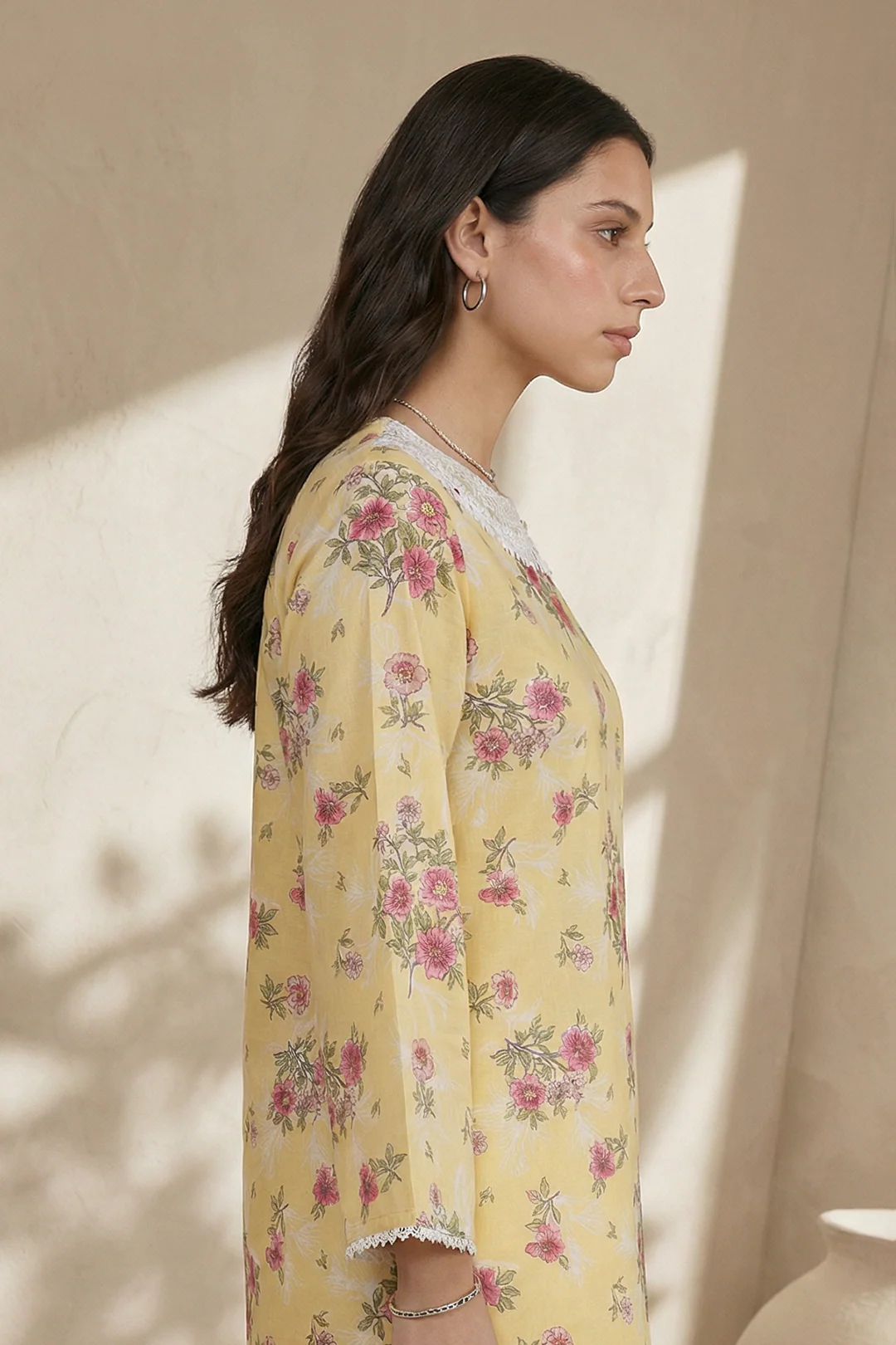 Embroidered Kurta - 2271 - Image 5