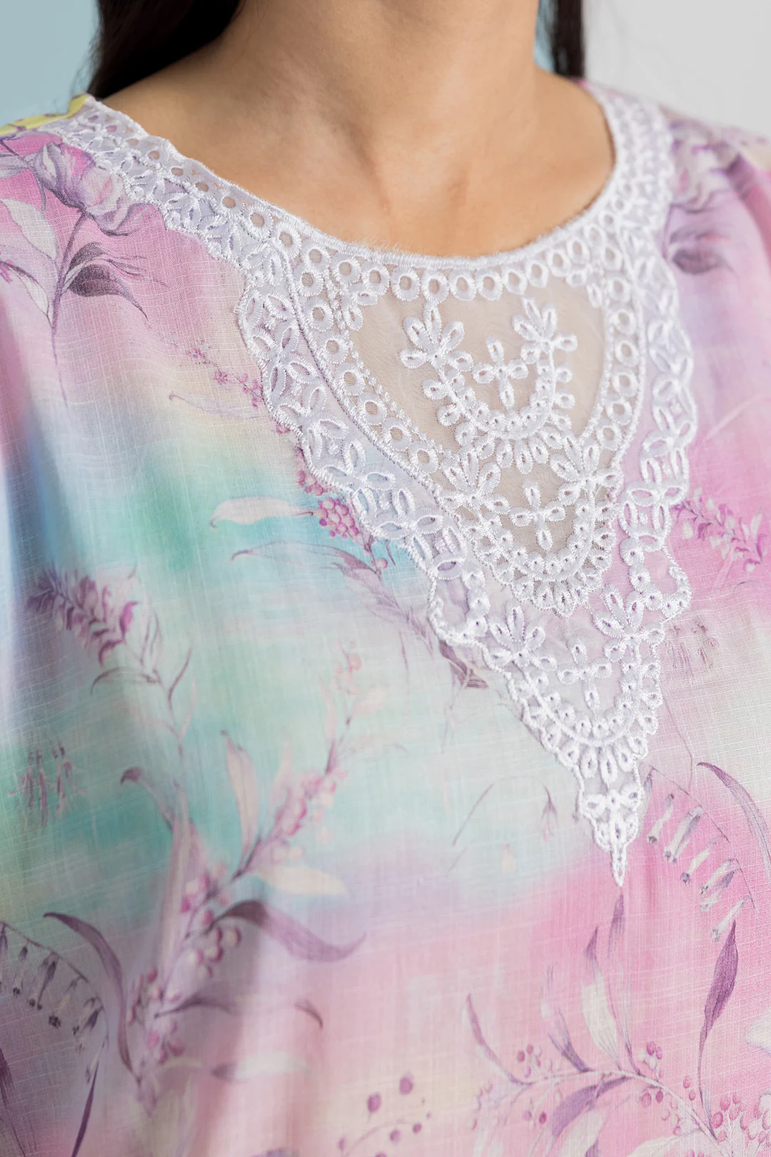 Embroidered Kurta - 2278 - Image 3