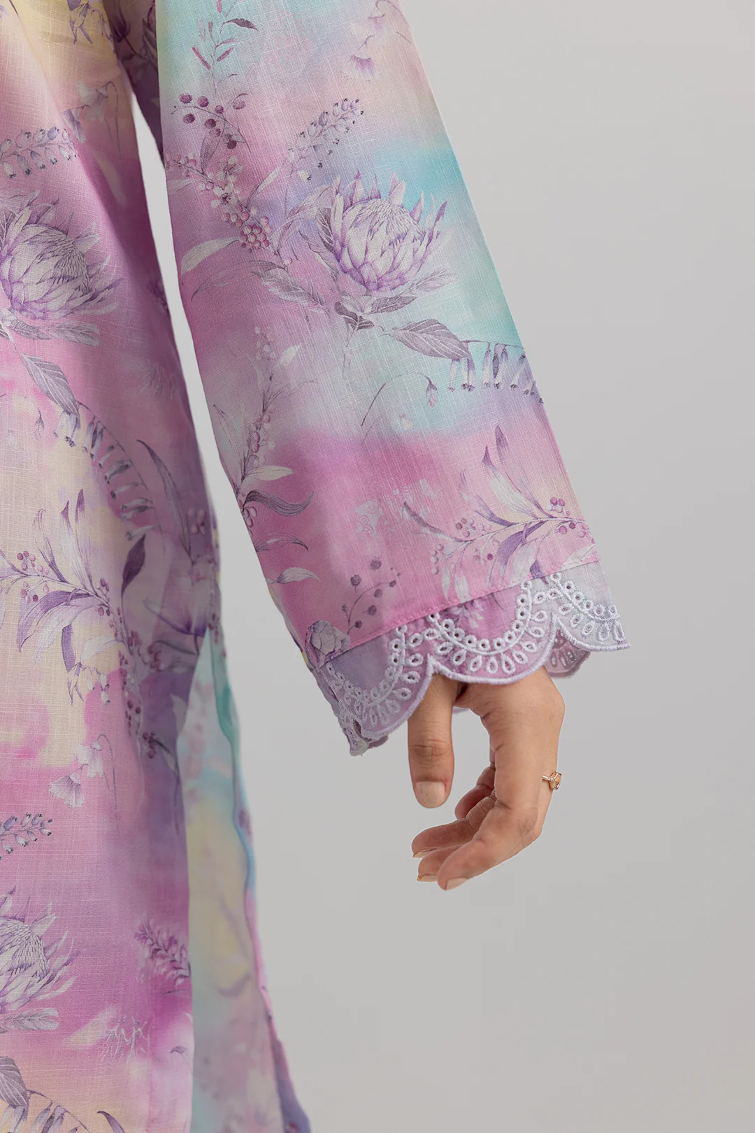 Embroidered Kurta - 2278 - Image 4