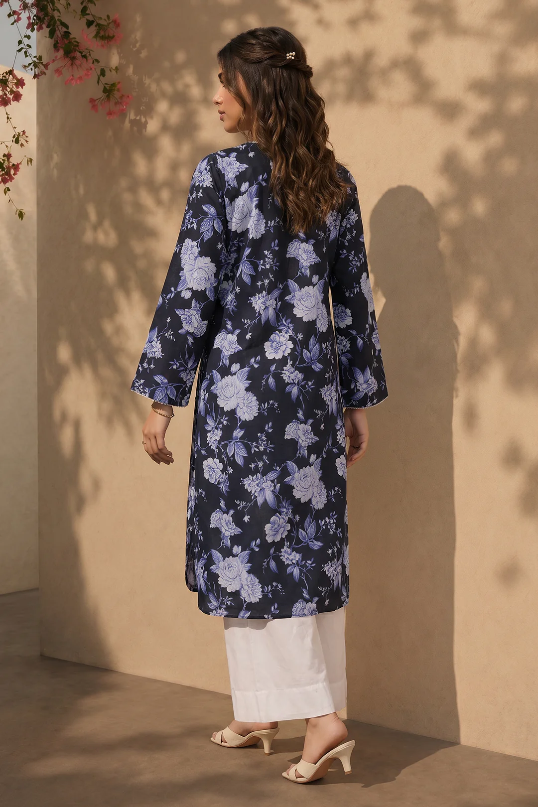 Embroidered Kurta - 2789 - Image 6