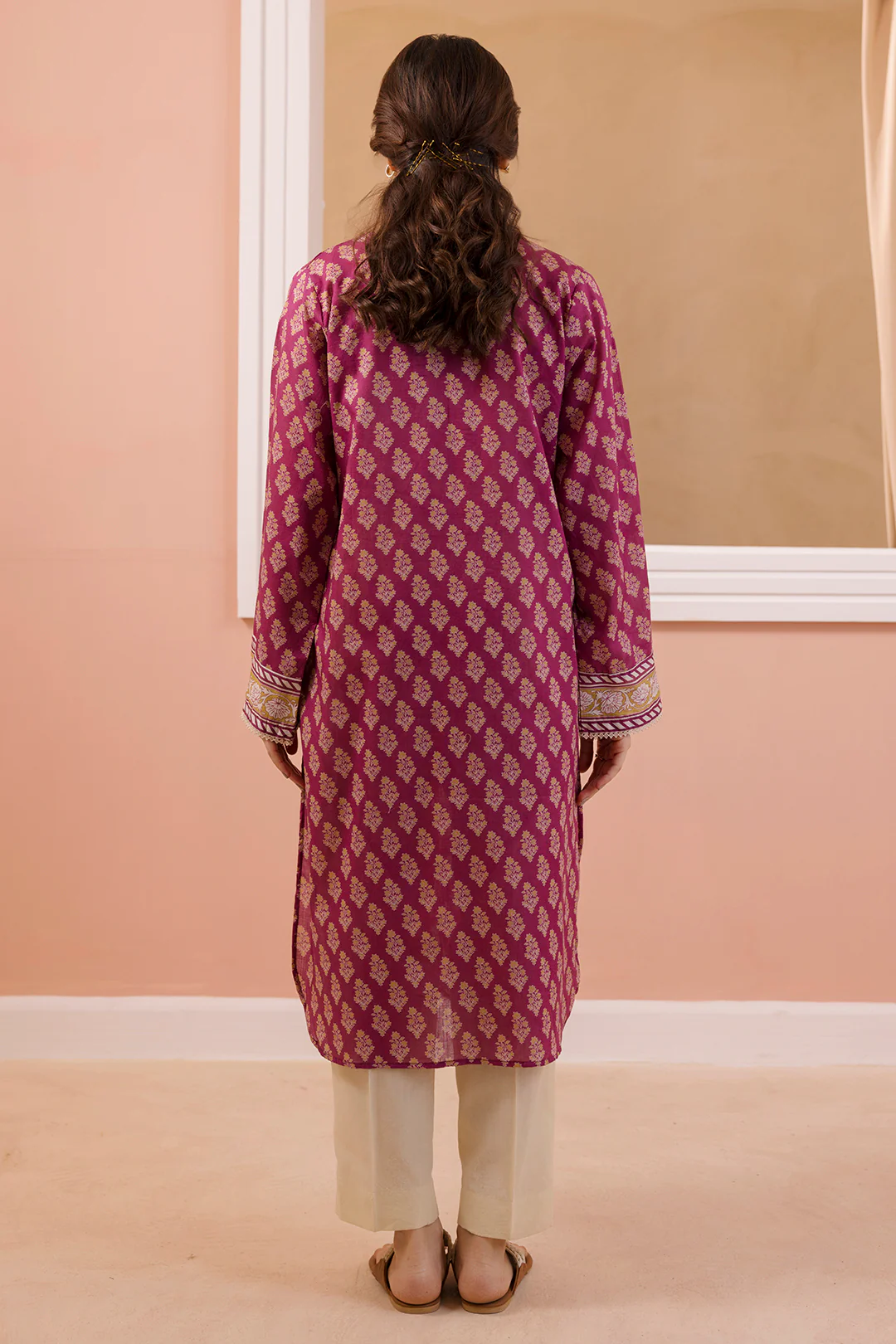 Embroidered Kurta - 3100 - Image 7