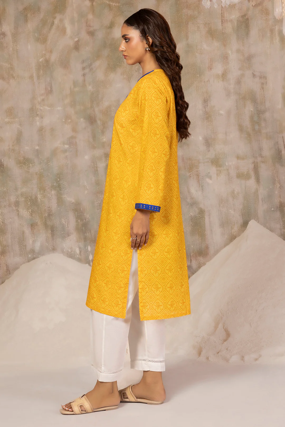 Embroidered Kurta - 3129 - Image 7