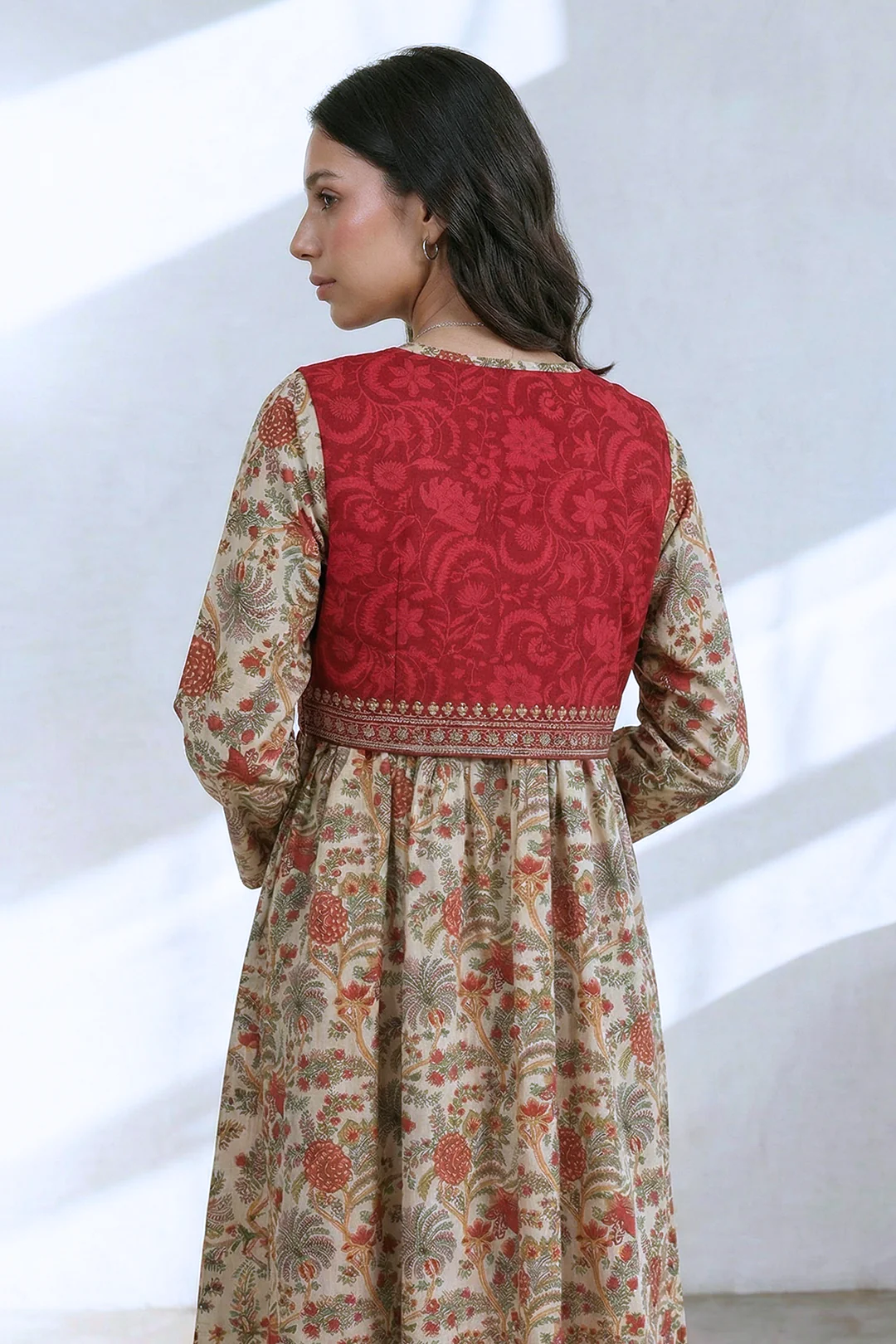Embroidered Kurta - 2663 - Image 6
