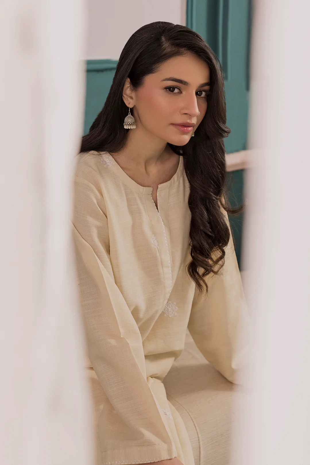 Embroidered Kurta - 2818 - Image 6