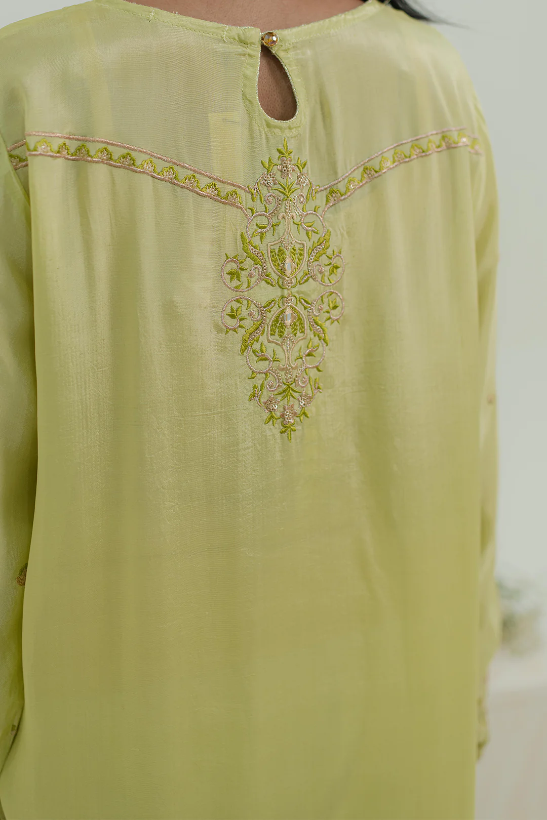 Embroidered Kurta - 3124 - Image 6