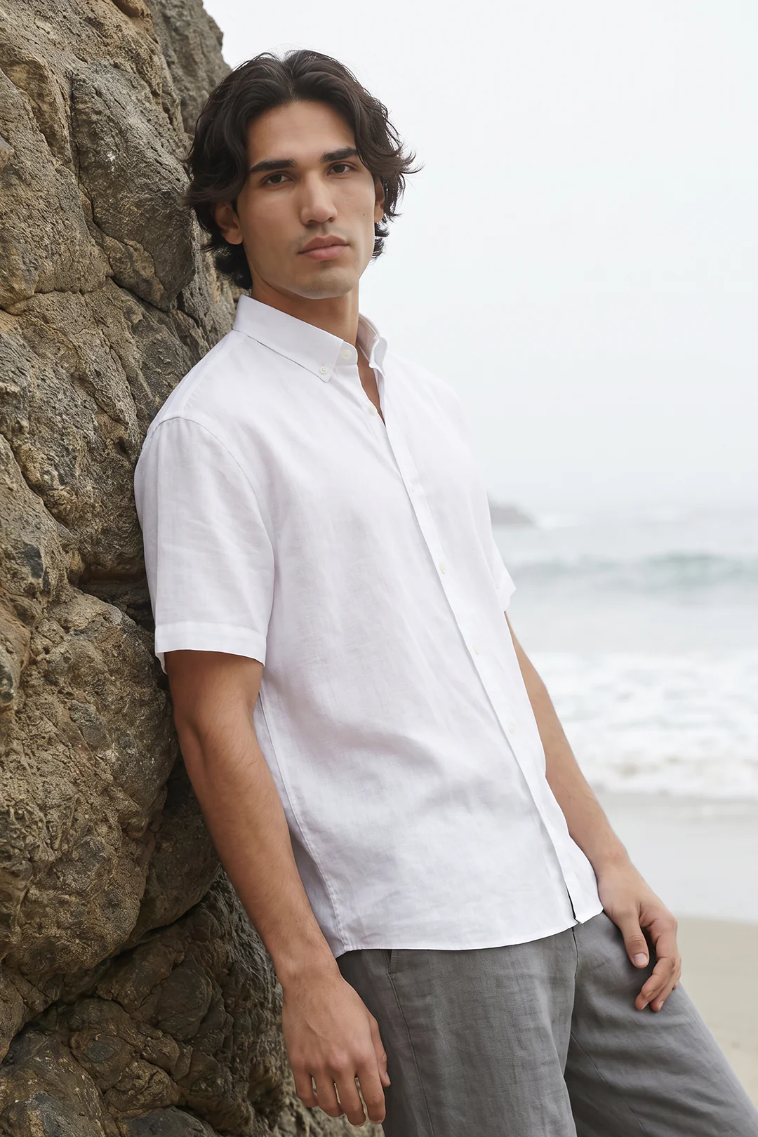 Linen Shirt - 1008 - Image 3