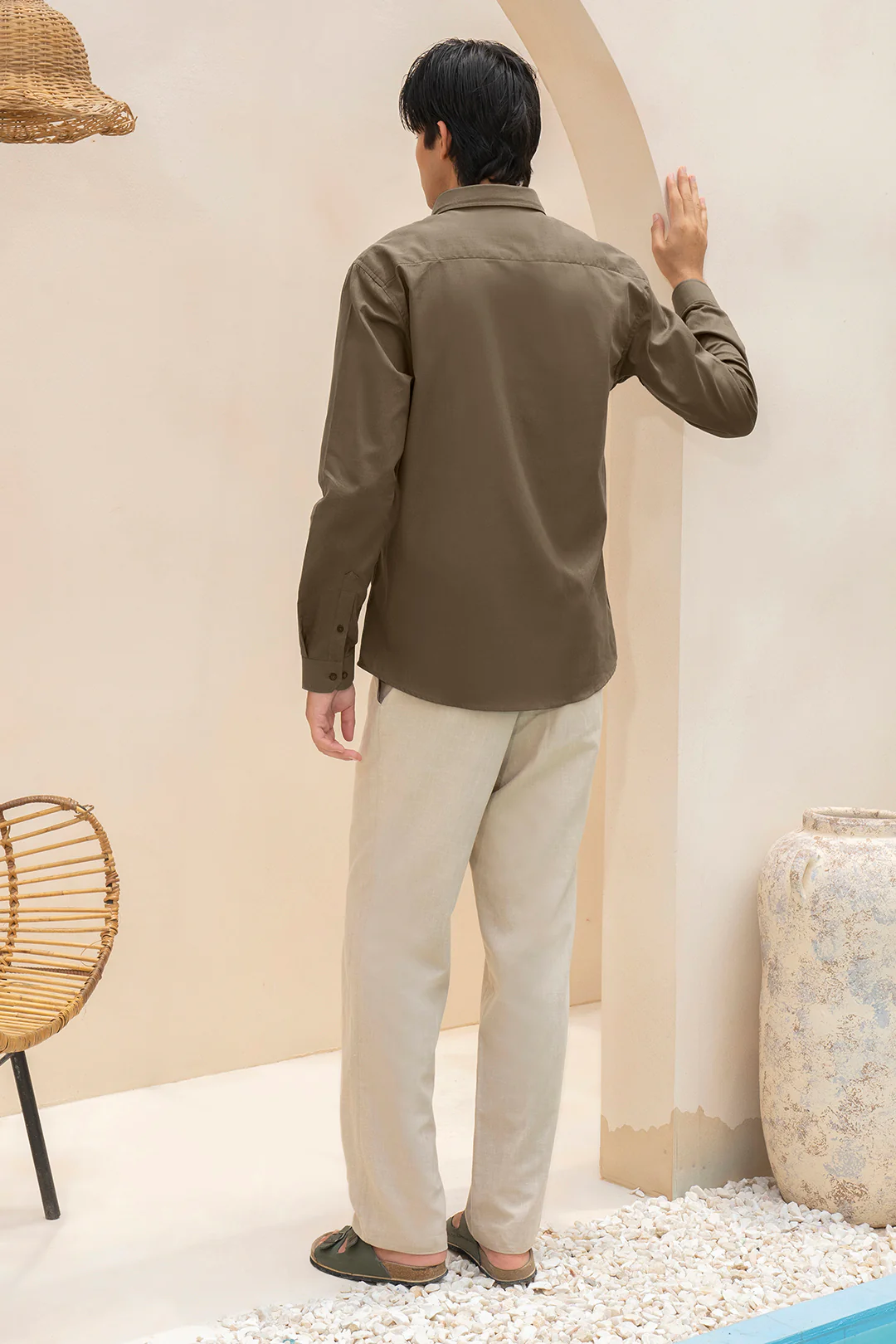 Linen Shirt - 5006 - Image 12