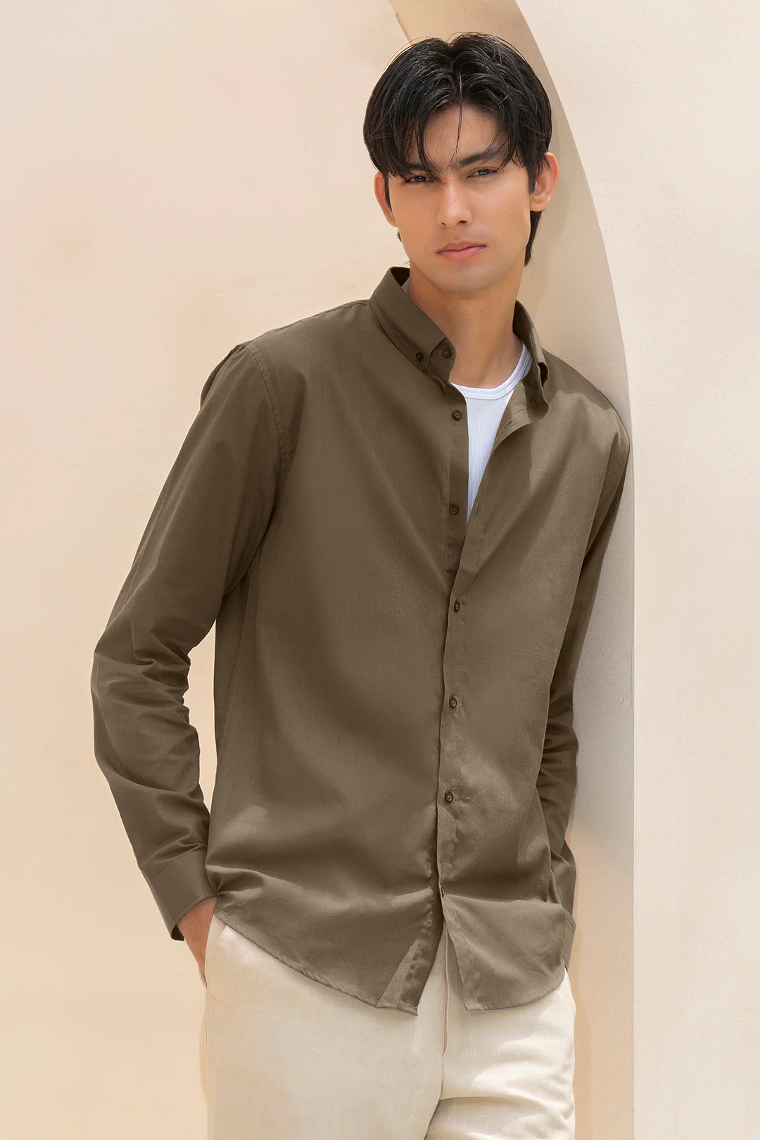 Linen Shirt - 5006 - Image 3