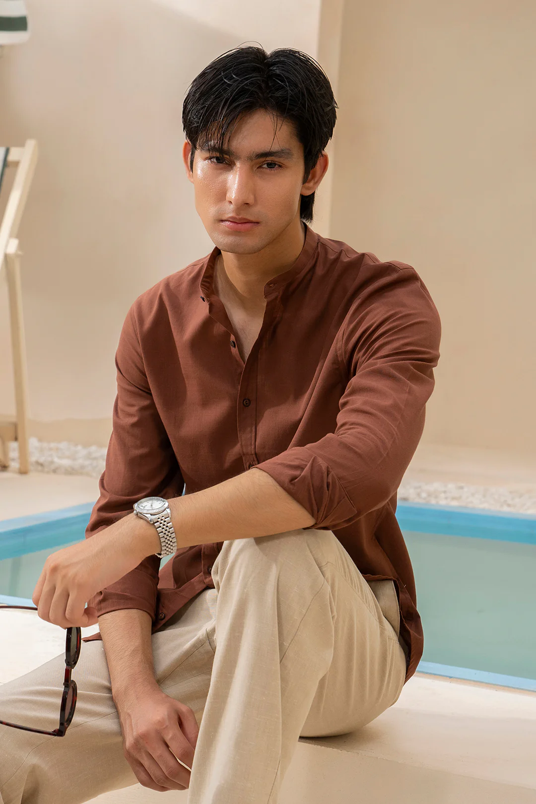 Linen Shirt - 5007 - Image 6