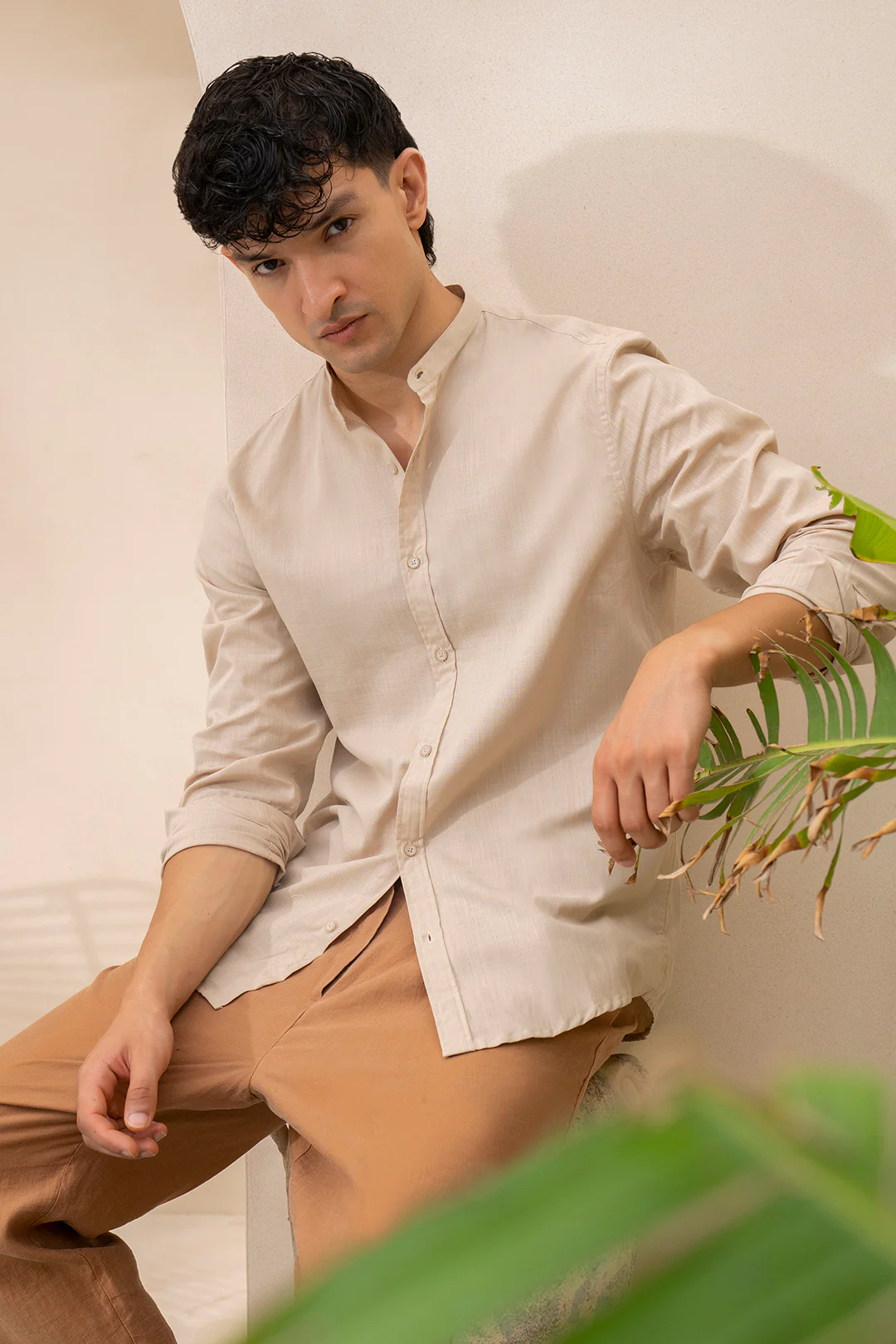 Linen Shirt - 5008 - Image 7