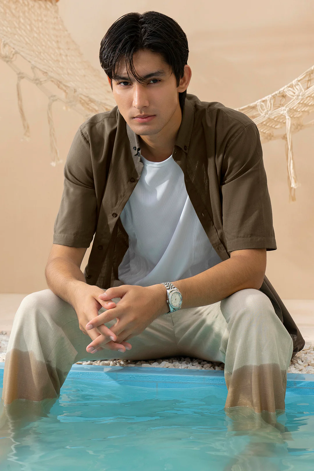 Linen Shirt - 2507 - Image 10